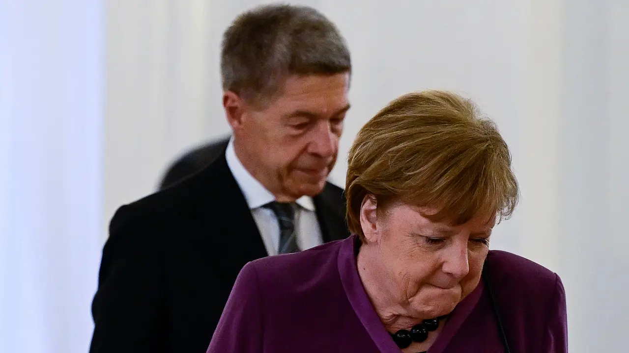 Angela Merkel & Joachim Sauer Angela Merkel & Joachim Sauer - Foto: Getty Images / JOHN MACDOUGALL