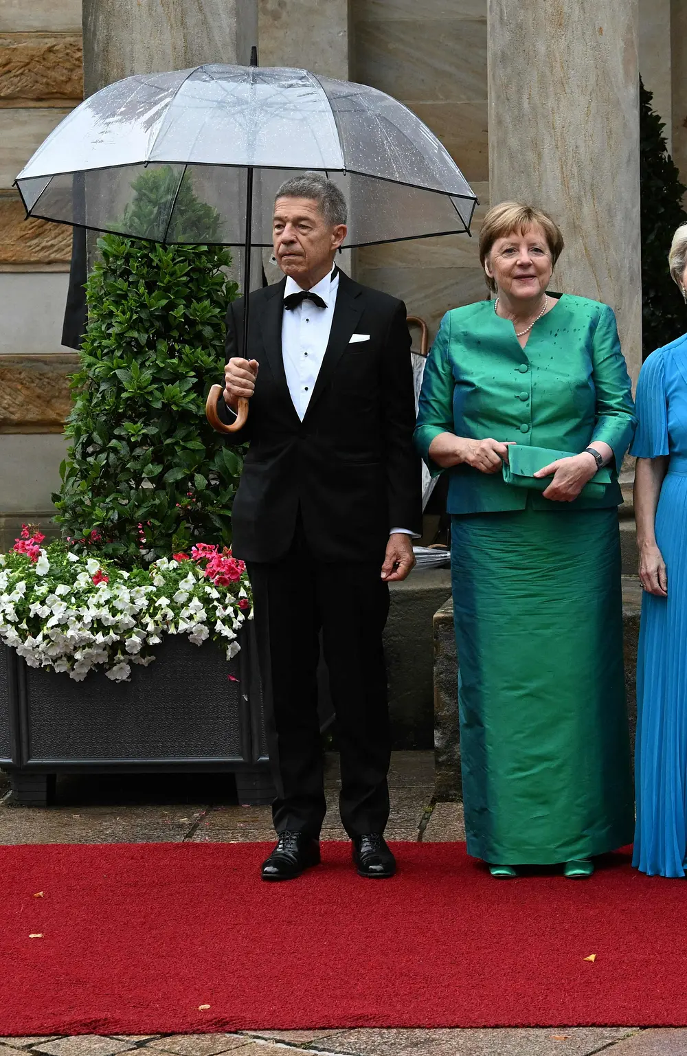 Angela Merkel & Joachim Saue Angela Merkel & Joachim Saue