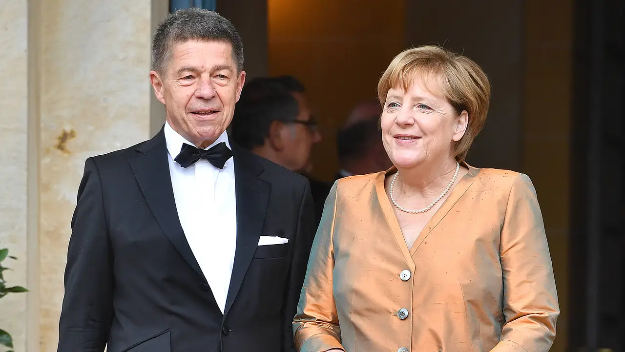 Angela Merkel und Mann Joachim Sauer Angela Merkel und Mann Joachim Sauer - Foto: Imago