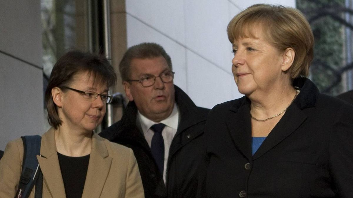 Angela Merkel & Beate Baumann