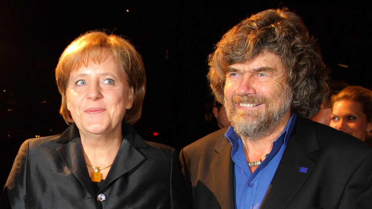 Angela Merkel & Reinhold Messner