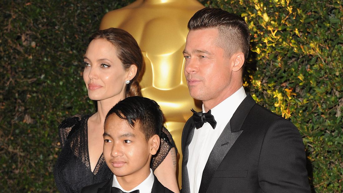 Angelina Jolie, Brad Pitt und Maddox