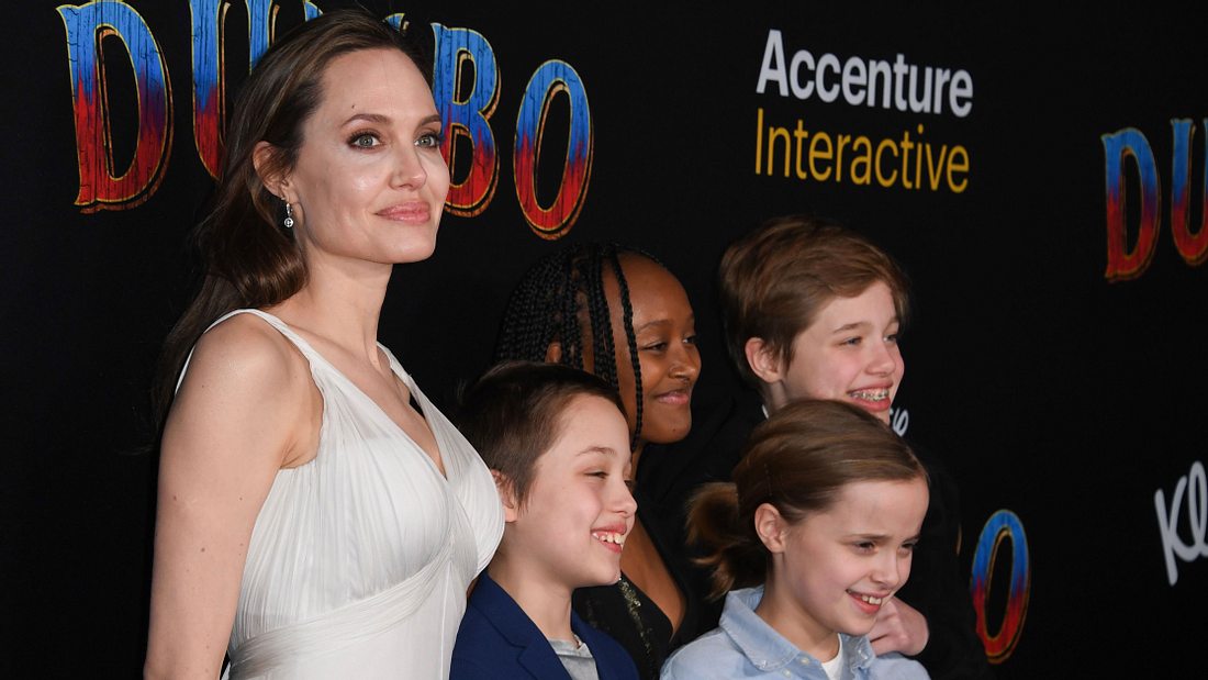 Angelina Jolie und ihre Kinder