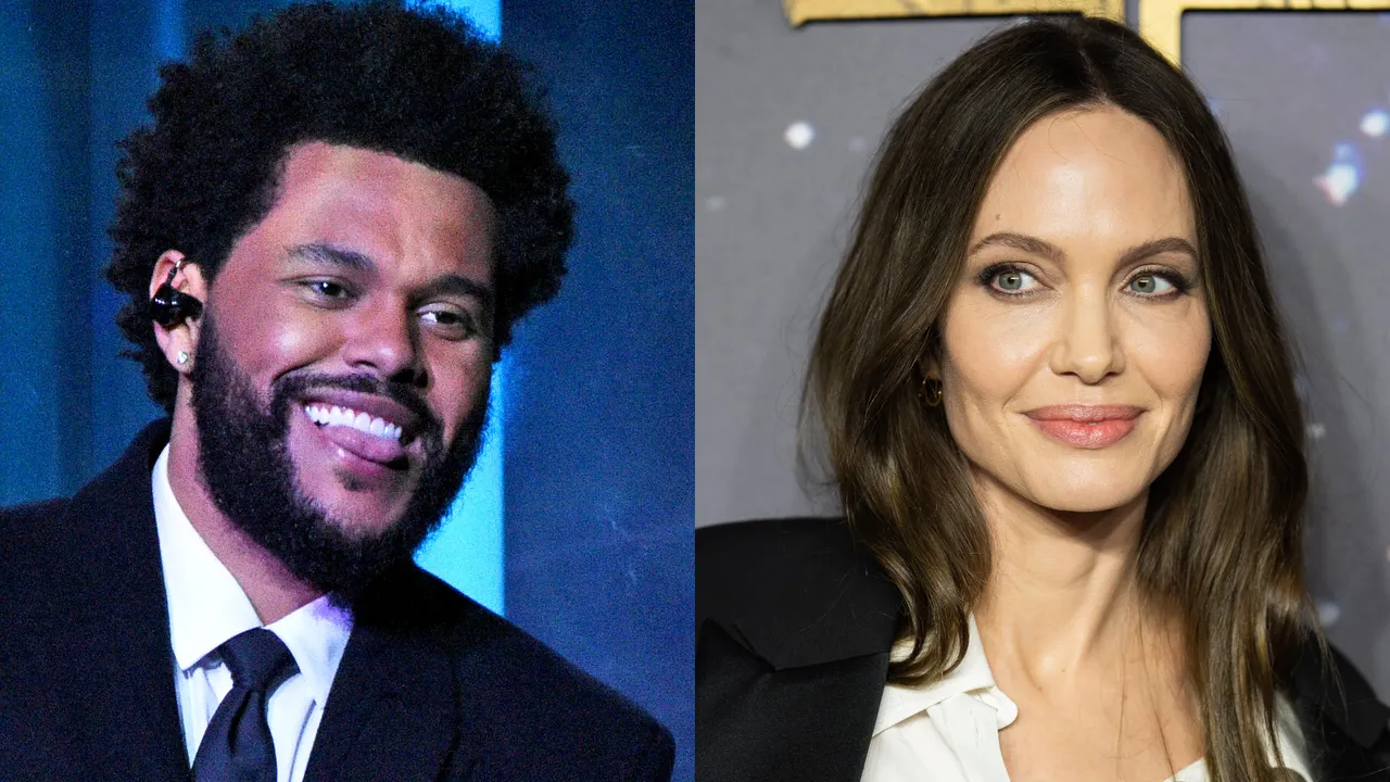 Angelina Jolie The Weeknd Angelina Jolie The Weeknd - Foto: Kevin Mazur/Getty Images for iHeartMedia/Samir Hussein/WireImage