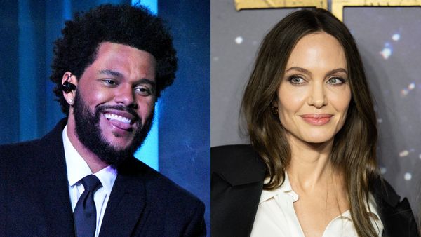 Angelina Jolie The Weeknd - Foto: Kevin Mazur/Getty Images for iHeartMedia/Samir Hussein/WireImage