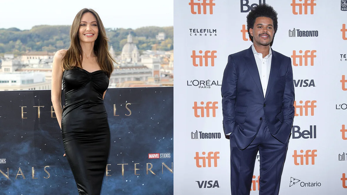 Angelina Jolie The Weeknd