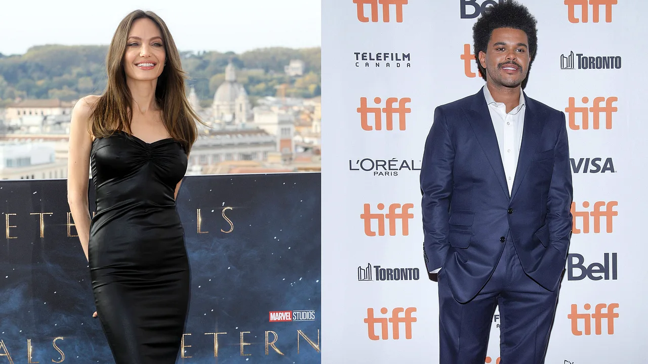 Angelina Jolie The Weeknd Angelina Jolie The Weeknd - Foto: Imago