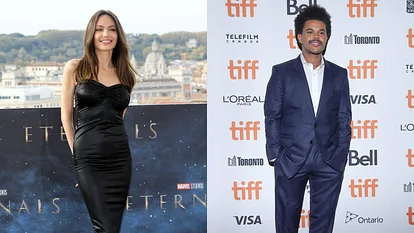 Angelina Jolie The Weeknd