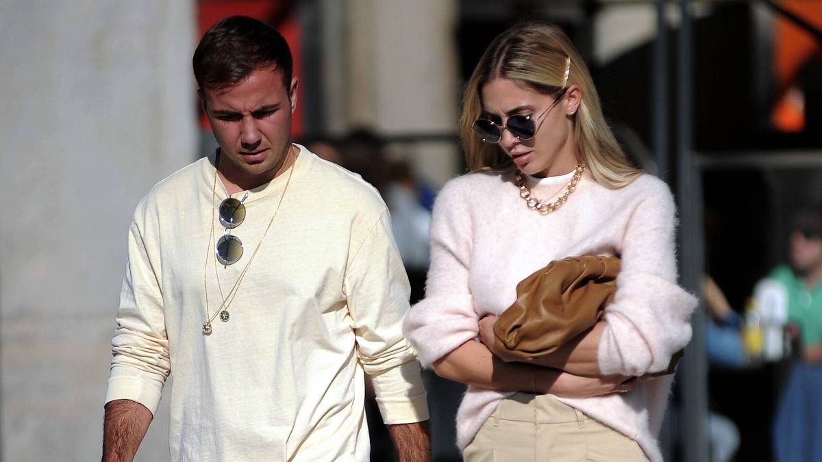 Mario Gotze und Ann-Kathrin Götze