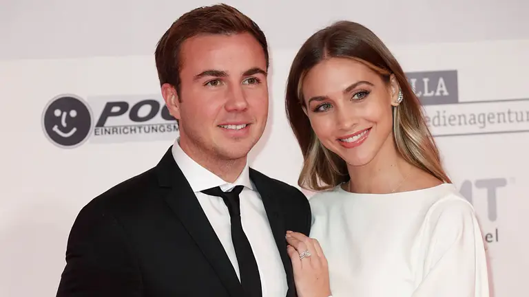 Ann-Kathrin und Mario Götze