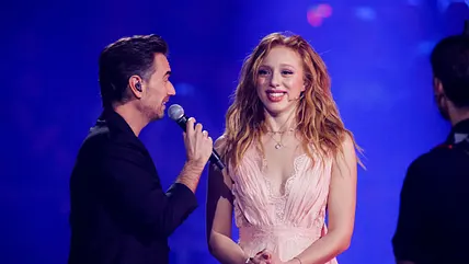 Florian Silbereisen & Anna Ermakova