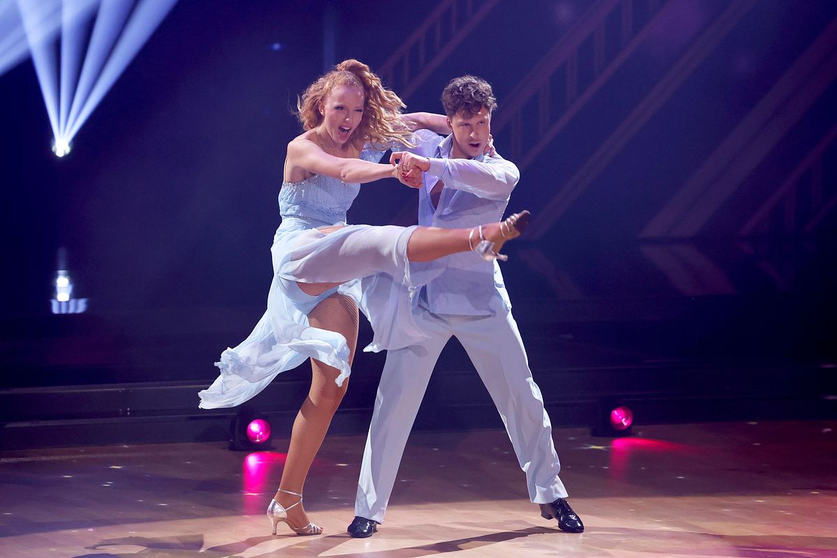 Let's Dance-Gewinnerin 2023 Anna Ermakova und Tänzer Valentin Lusin