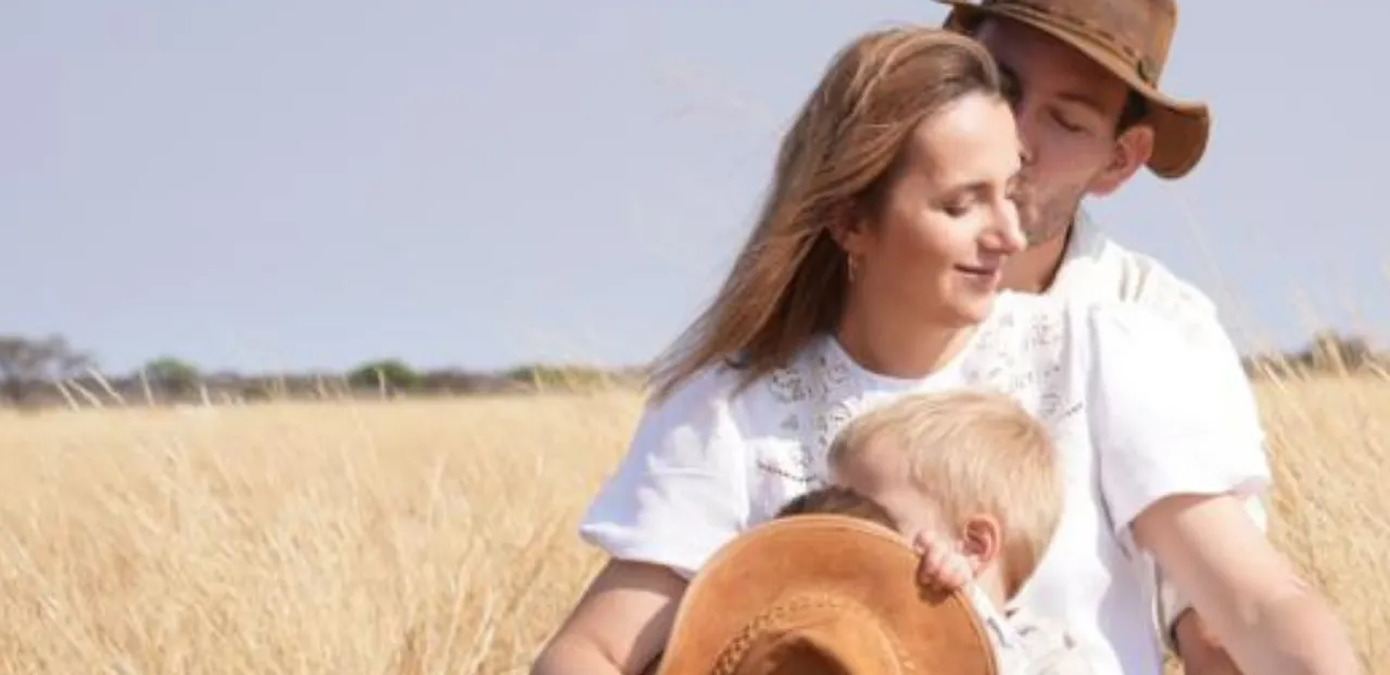 Anna Heiser und ihre Familie Anna Heiser und ihre Familie - Foto: Privat