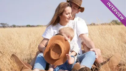 Anna Heiser und ihre Familie