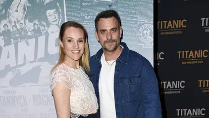 Anna Hofbauer und Marc Barthel auf dem roten Teppich