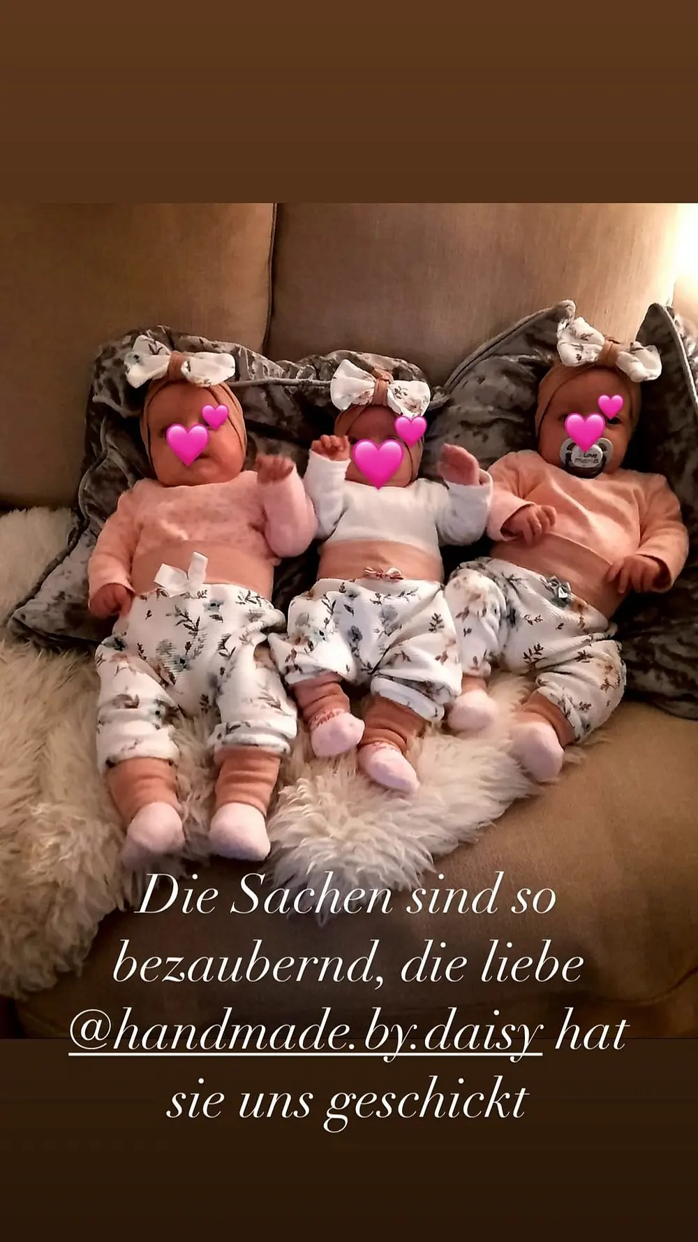 Leonora, Naima und Amaya Ferchichi Leonora, Naima und Amaya Ferchichi