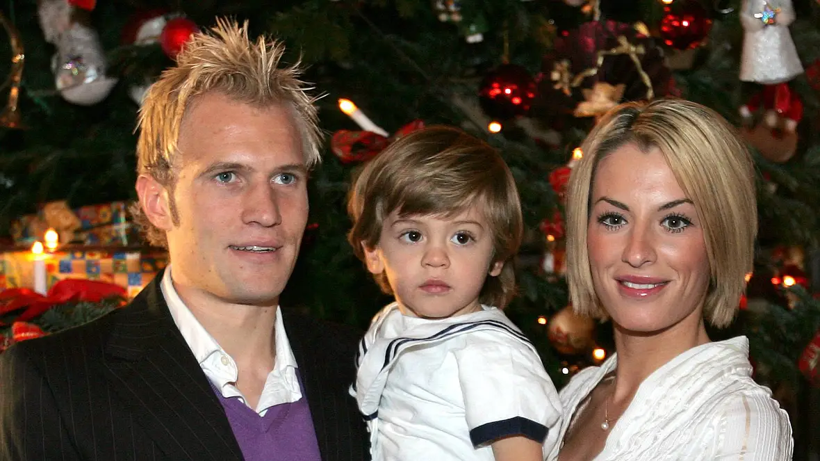 Anna-Maria Ferchichi mit Ex-Mann und Sohn Montry Lewe Anna-Maria Ferchichi mit Ex-Mann und Sohn Montry Lewe
