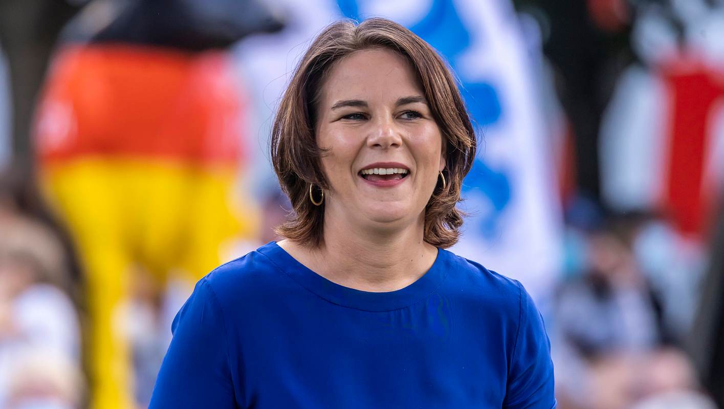 Annalena Baerbock 2021 im Wahlkampf