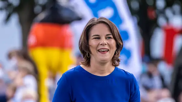 Annalena Baerbock 2021 im Wahlkampf