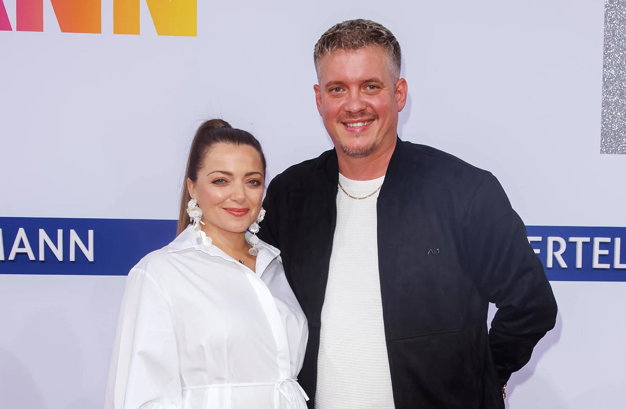 Schwangere Anne Menden mit ihrem Verlobten Gustav Masurek.