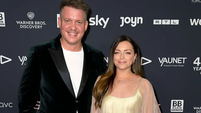 Anne Menden und Gustav Masurek bei einem Event