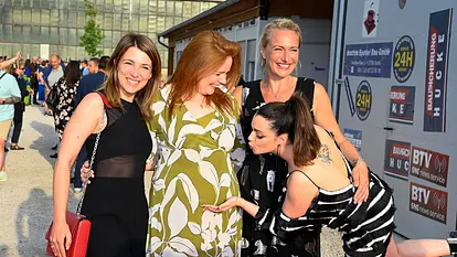 Iris Mareike Steen, Olivia Marei, Eva Mona Rodekirchen und Anne Menden bei der GZSZ Party 30 Jahre GZSZ 