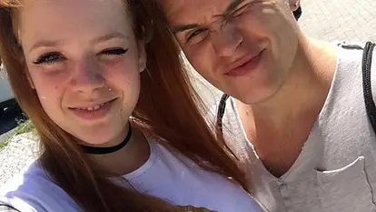Anne Wünsche und ihr Verlobter Henning