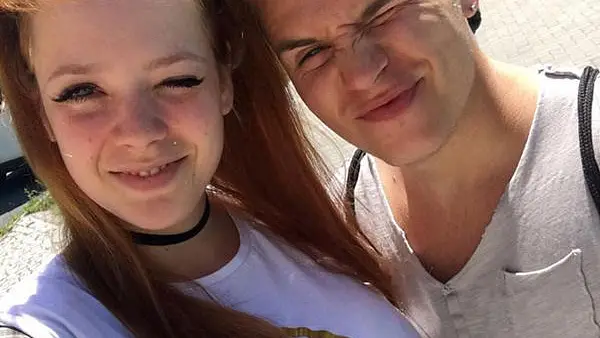 Anne Wünsche und ihr Verlobter Henning