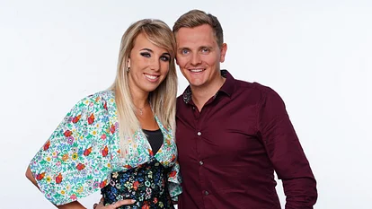 Annemarie Eilfeld und Freund Tim Sandt