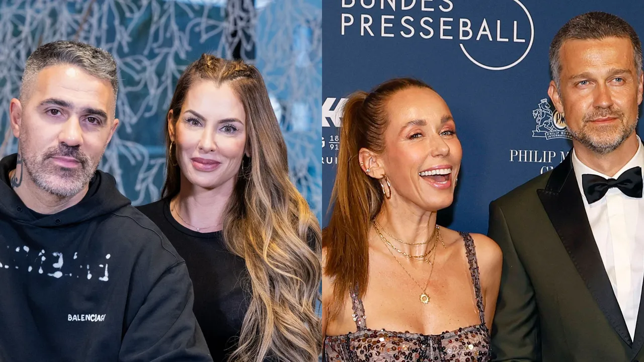 Bushido, Anna-Maria Ferchichi, Annemarie und Wayne Carpendale - Foto:  IMAGO / Future Image