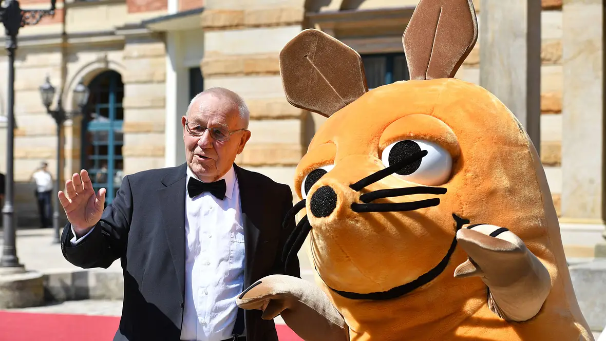 Armin Maiwald heute mit "Die Maus" Armin Maiwald heute mit "Die Maus"