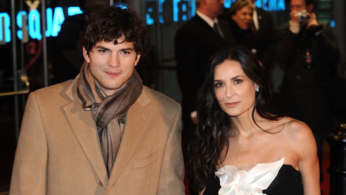 Ashton Kutcher und Demi Moore