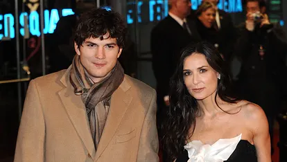Ashton Kutcher und Demi Moore