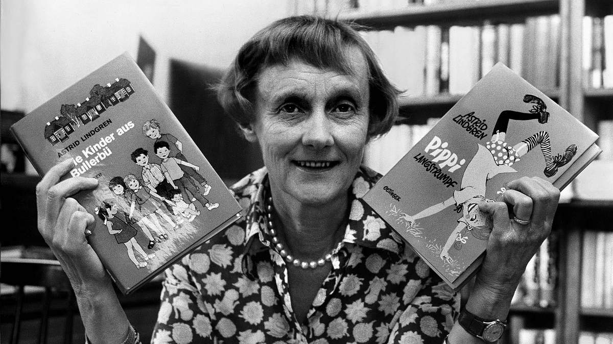 Astrid Lindgren jung