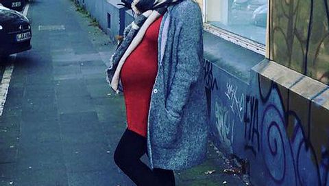 AWZ Ania Niedieck schwanger Babybauch - Foto: Facebook
