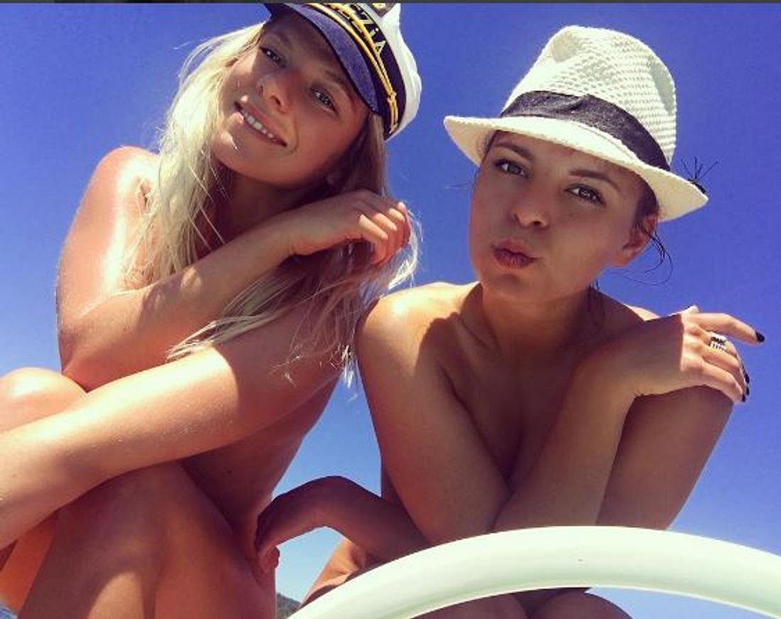 AWZ-Beautys Cheyenne Pahde und Franziska Benz posten Nackt-Fotos auf Instagram!