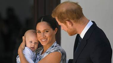 Herzogin Meghan, Prinz Harry und Sohn Archie - Foto: imago