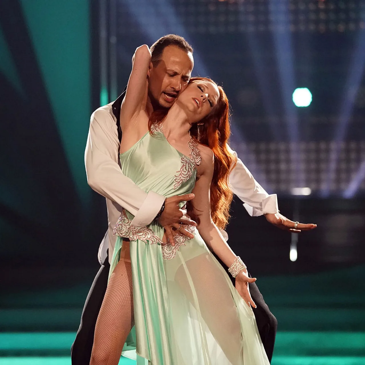 Barbara Meier Let's Dance 2018 Sergiu Luca Barbara Meier Lets Dance 2018 Sergiu Luca - Foto: MG RTL D / Guido Engels