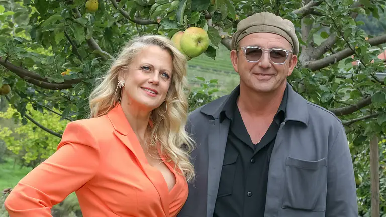 Barbara Schöneberger und Hans Sigl