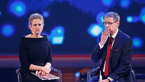 Günther Jauch & Barbara Schöneberger - Foto: Andreas Rentz/Getty Images