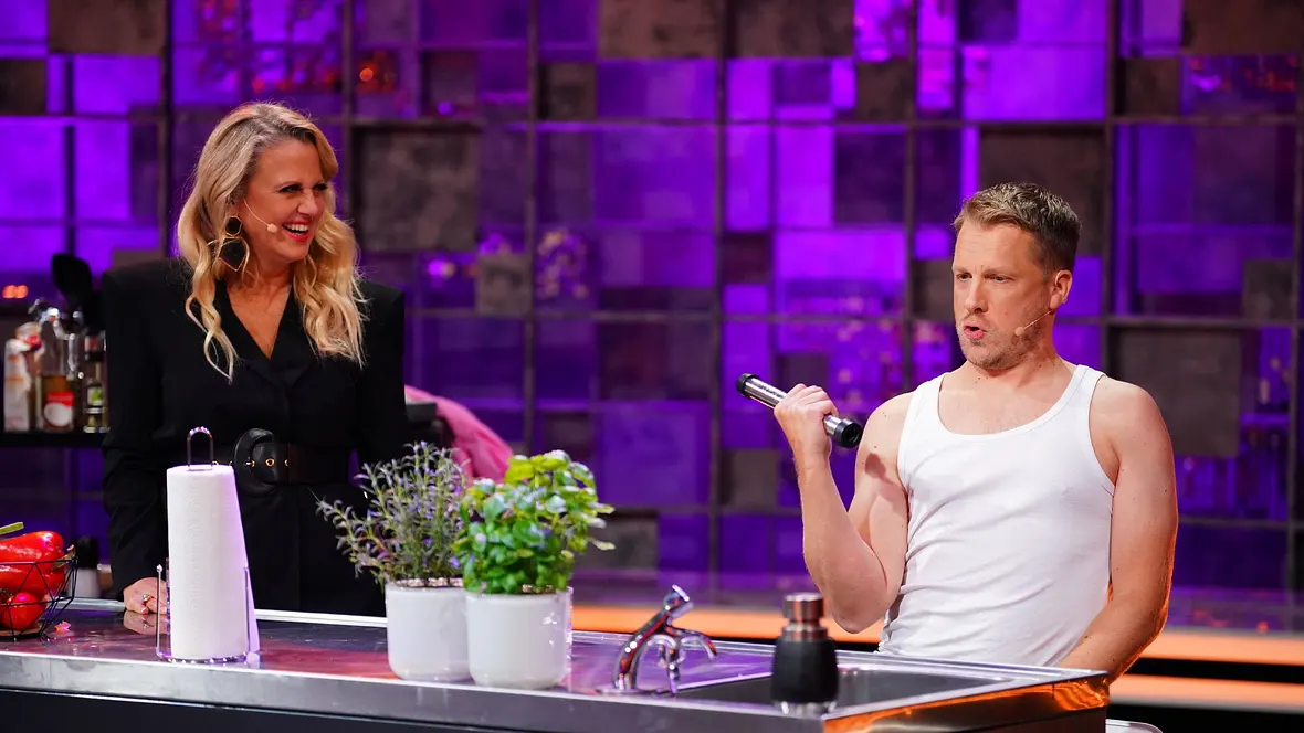 Barbara Schöneberger und Oliver Pocher
