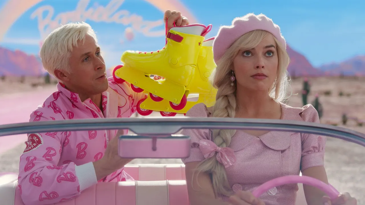 Margot Robbie & Ryan Gosling in "Barbie" Margot Robbie & Ryan Gosling in Barbie - Foto: IMAGO / ZUMA Press Wire