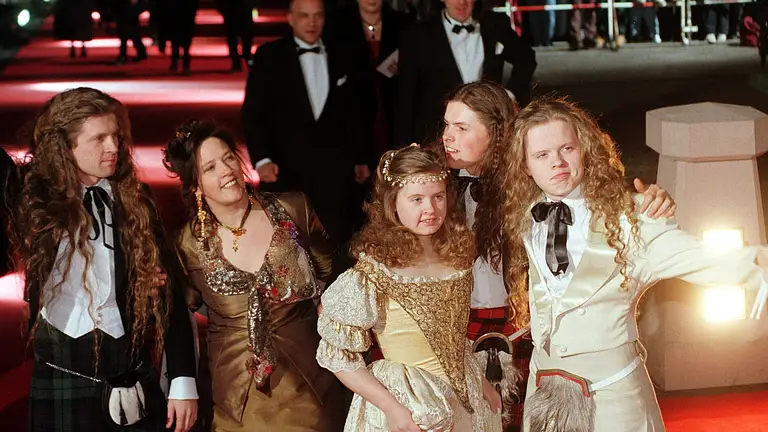 Barby Kelly mit ihrer "The Kelly Family"