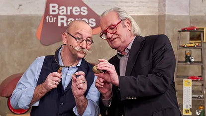 Horst Lichter und Albert Maier bei "Bares für Rares"