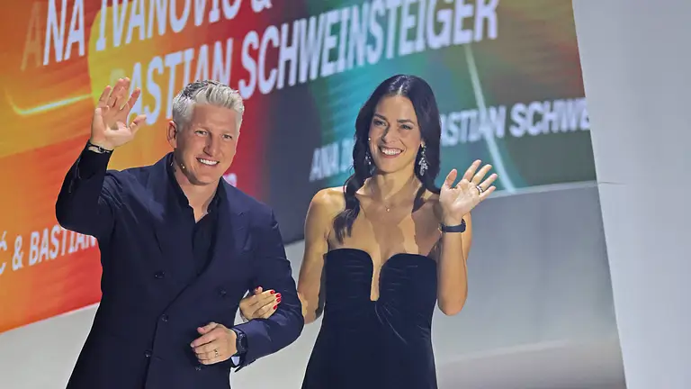 Bastian Schweinsteiger und Ana Ivanović