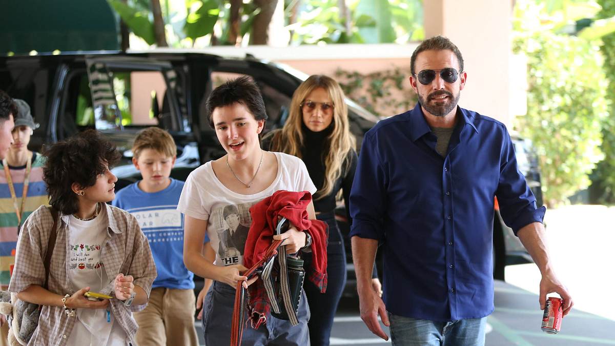 Der perfekte Familienasuflug: Ben Affleck und Jennifer Lopez