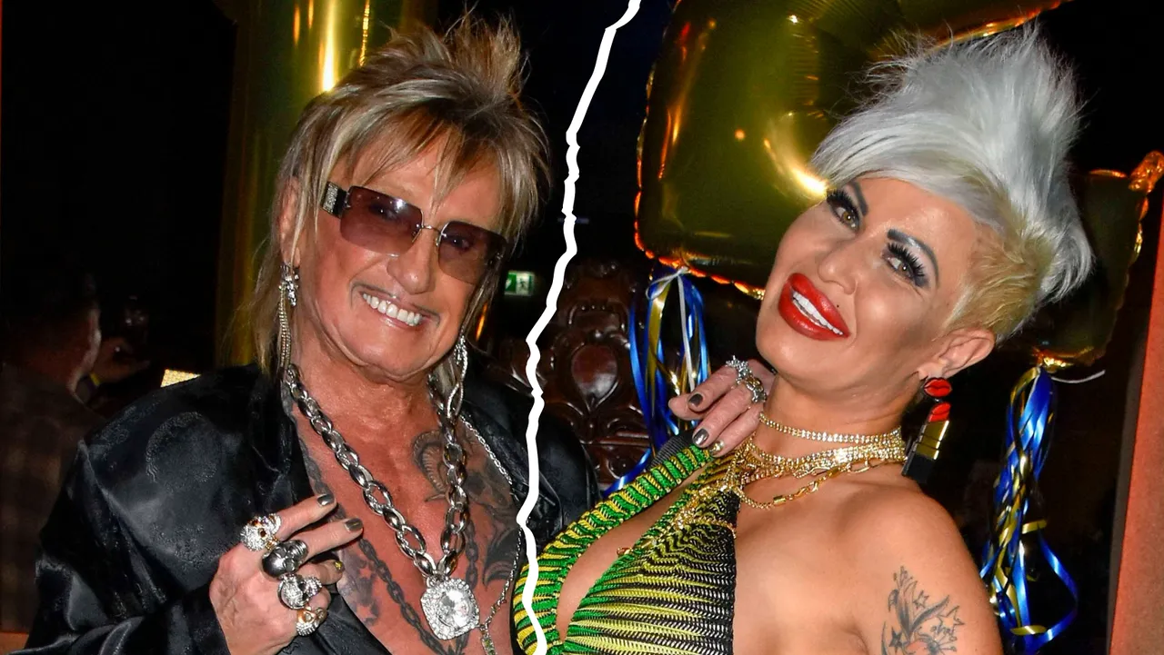 Bert Wollersheim & Ginger Costello Wollersheim Bild von Bert Wollersheim & Ginger Costello Wollersheim mit Riss zwischen ihnen - Foto: IMAGO / BREUEL-BILD