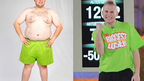 The Biggest Loser: Kandidat Paride hat am meisten abgenommen - Foto: SAT.1/Richard Hübner