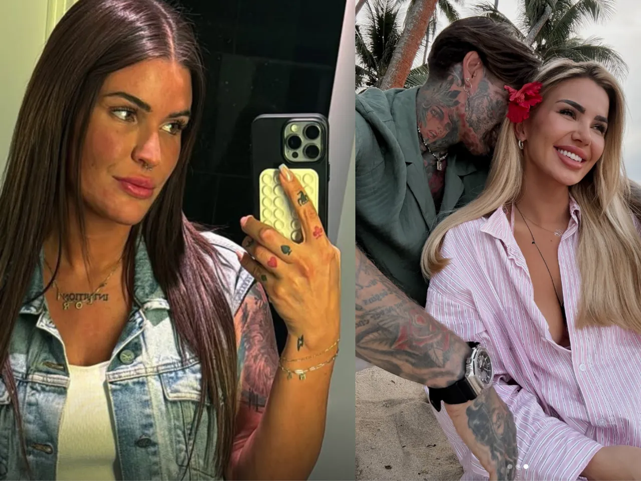 Nach schockierender Instagram Story von Kim: Gloria meldet sich zu Wort! Instagram Beiträge von Gloria Glumac vor dem Spiegel und Nikola zusammen mit Kim Virginia im Pärchenmodus. Jetzt äußern sich Gloria nach den Vorwürfen von Kim auf Instagram – eine rätselhafte Botschaft. - Foto: Instagram: @gloria.glumac, @kimvirginiaa