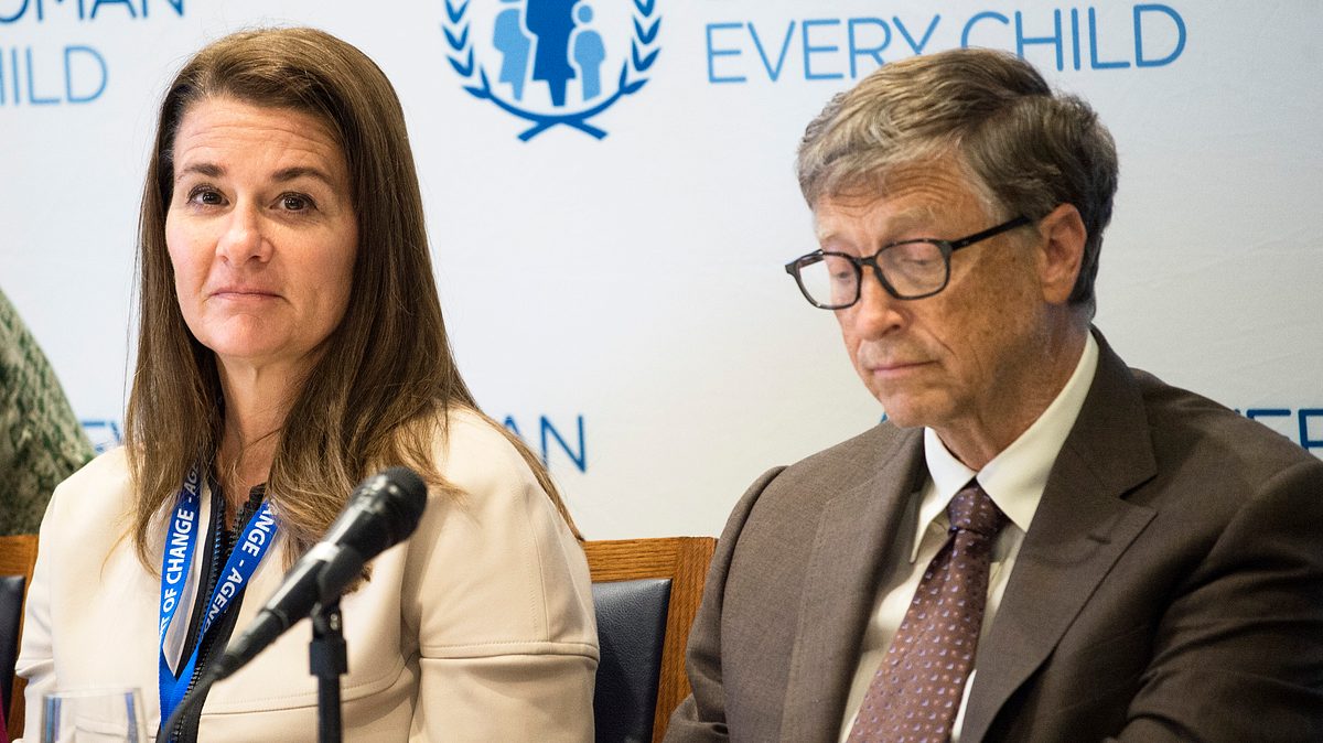 Melinda und Bill Gates